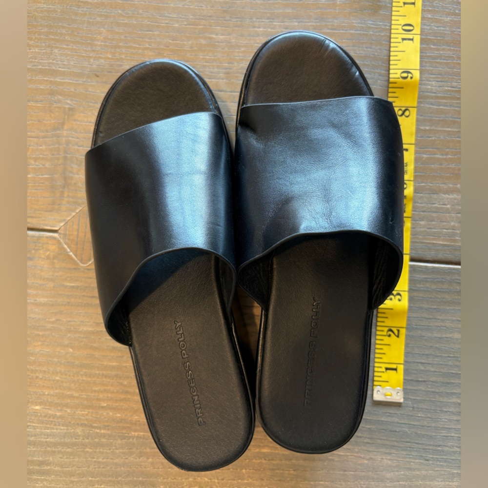 PRINCESS POLLY Bayshore Sandals Black